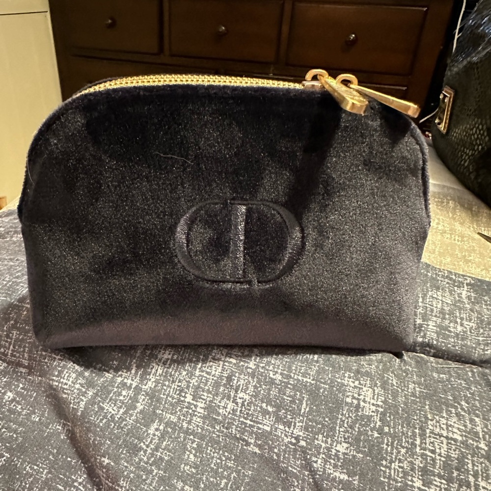 Dior Beauty Pouch- Velvet Blue